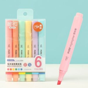 6-Piece Pastel Illuminating Pen Set