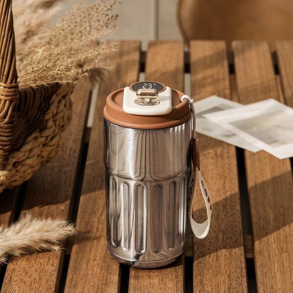 450ml Thermos Bottle with Smart Temperature Display