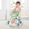Cartoon Baby Push Walker Toy with Music