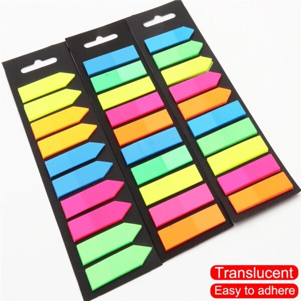 Transparent Color Sticky Notes