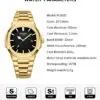 New Poedagar Casual Business Gold Watch Men's Luxury Watch Men's Automatic Watches