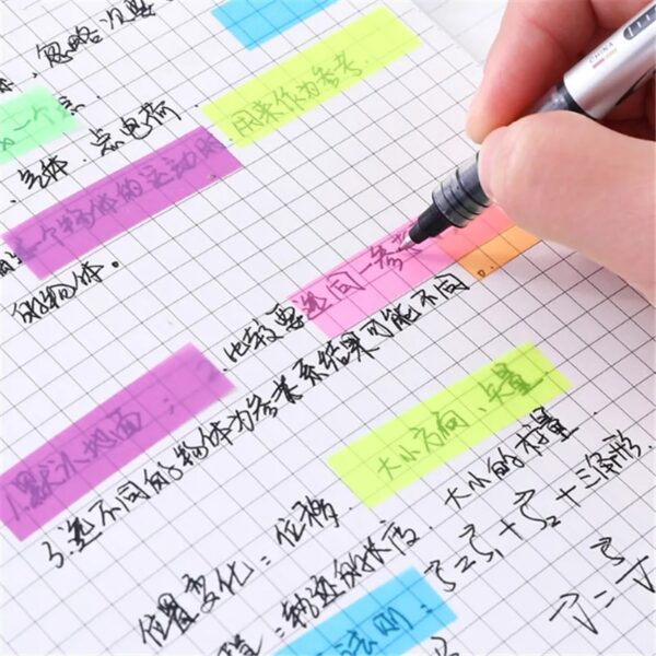 Transparent Color Sticky Notes