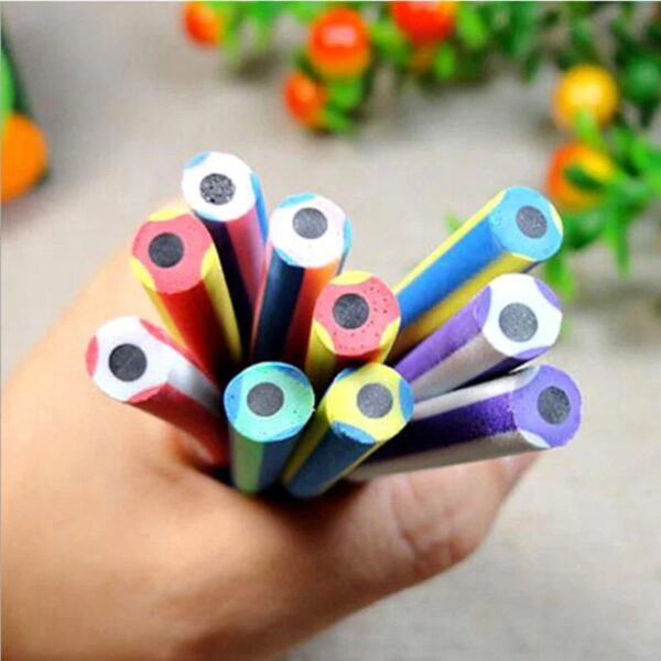 10 pieces of standard soft flexible pencils