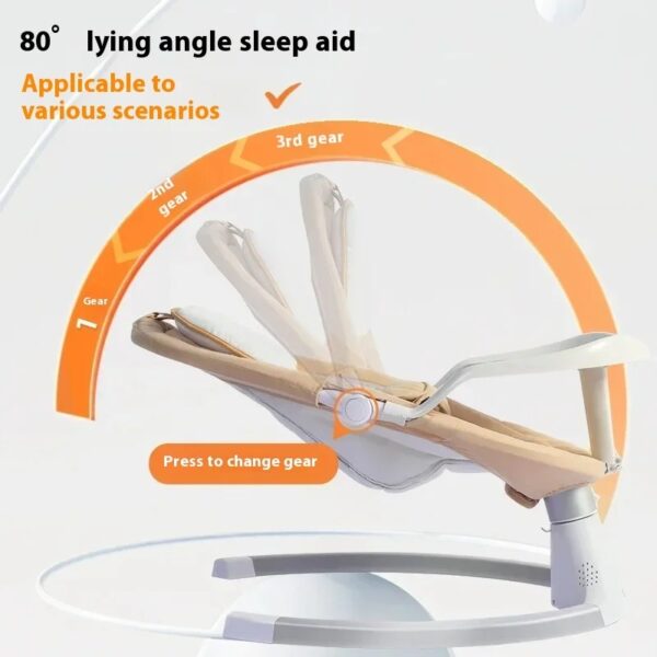 Electric baby rocking chair for newborns, baby