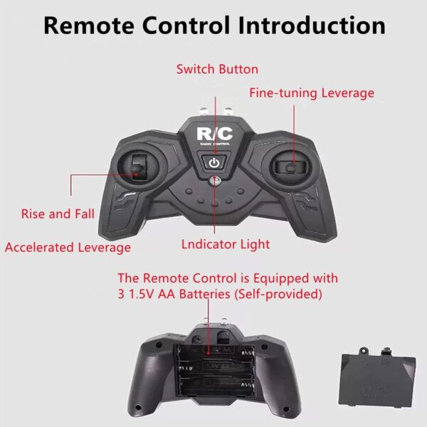 Remote control helicopter, 2 channels, remote control aircraft
