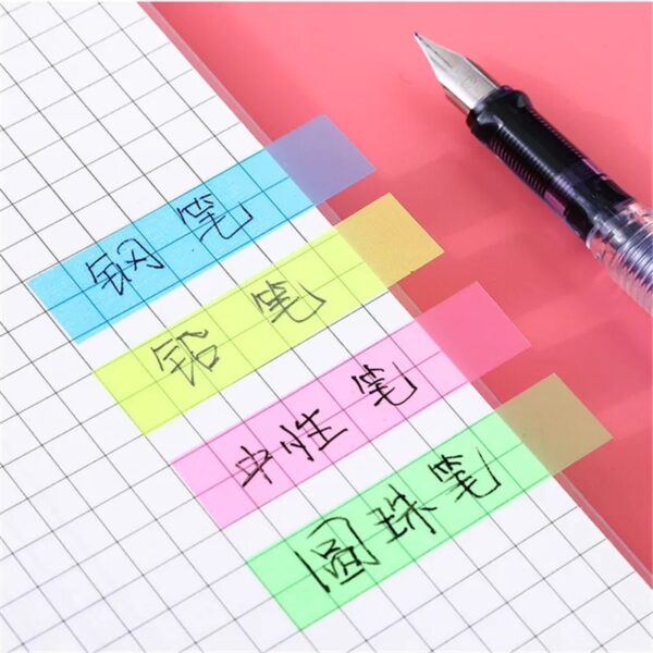 Transparent Color Sticky Notes