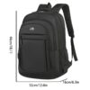 Backpack for men and women, large capacity backpack for travel, office, school and commuting.